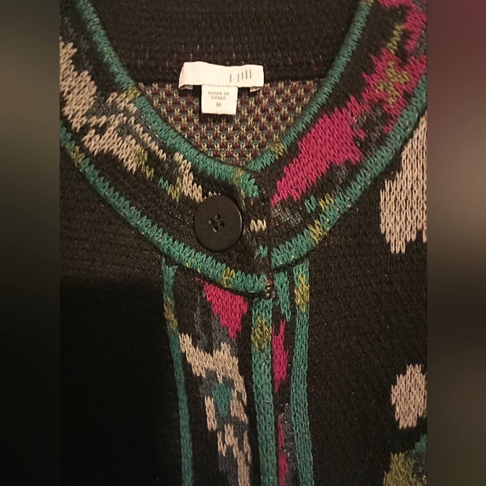 J. Jill Sweater Coat - Picture 9 of 16
